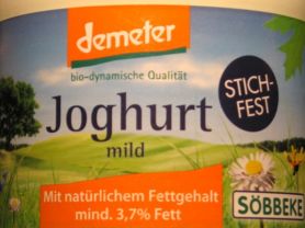 Demeter Joghurt mild, stichfest, mind. 3,7% Fett | Hochgeladen von: Heidi Demeter Joghurt mild, stichfest, mind. 3,7% Fett | Hochgeladen von: Heidi