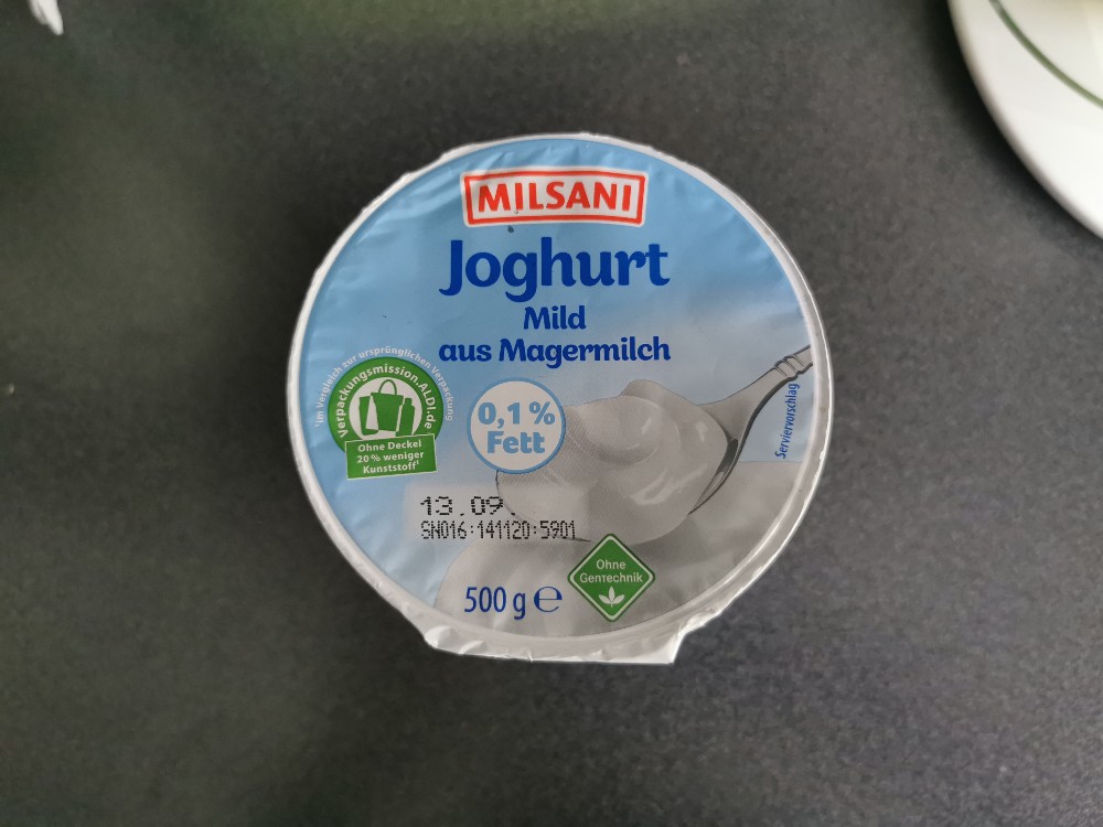 Milsani Joghurt Mild Aus Magermilch Fett Kalorien Neue