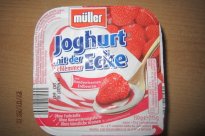 Joghurt mit der Ecke, Erdbeere | Foto: Fritzmeister