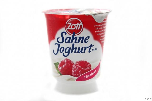 Fotos und Bilder von Joghurt, Sahne Joghurt, Himbeer (Zott) - Fddb