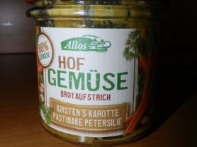 Hof Gemüse Brotaufstrich, Kirstens Karotte, Pastinake, Peter | Hochgeladen von: steini6633 Hof Gemüse Brotaufstrich, Kirstens Karotte, Pastinake, Peter | Hochgeladen von: steini6633