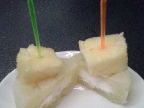 eiweißreich - Harzer mit Ananas | Hochgeladen von: lillitraeumerin