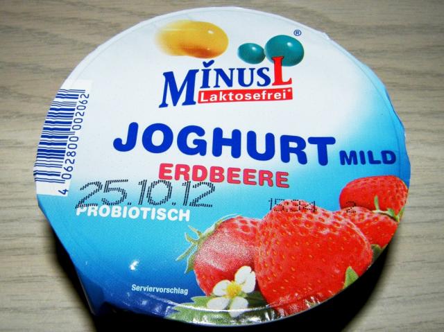 Laktosefrei Minusl Joghurt Erdbeere 150g Laktonaut