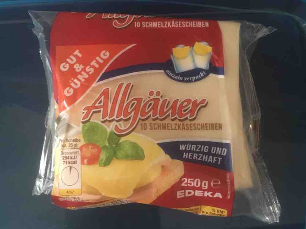 Allgäuer, Schmelzkäsescheiben von Epsylia | Hochgeladen von: Epsylia Allgäuer, Schmelzkäsescheiben von Epsylia | Hochgeladen von: Epsylia