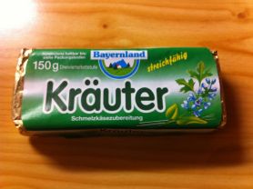 Bayernland Kräuter Schmelzkäsezubereitung | Hochgeladen von: Fabyious Bayernland Kräuter Schmelzkäsezubereitung | Hochgeladen von: Fabyious