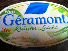 Géramont Kräuter-Leicht 16 %, Käse | Hochgeladen von: funta Géramont Kräuter-Leicht 16 %, Käse | Hochgeladen von: funta