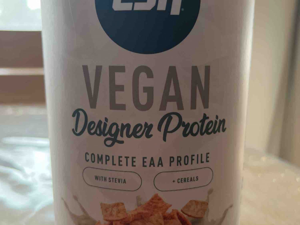 Esn Vegan Designer Protein Cinnamon Cereal G Mit Haferdrink