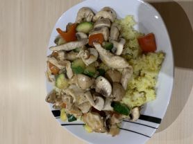 Hähnchen Thai Suppe mit Curry-Reis | Hochgeladen von: SeanRax