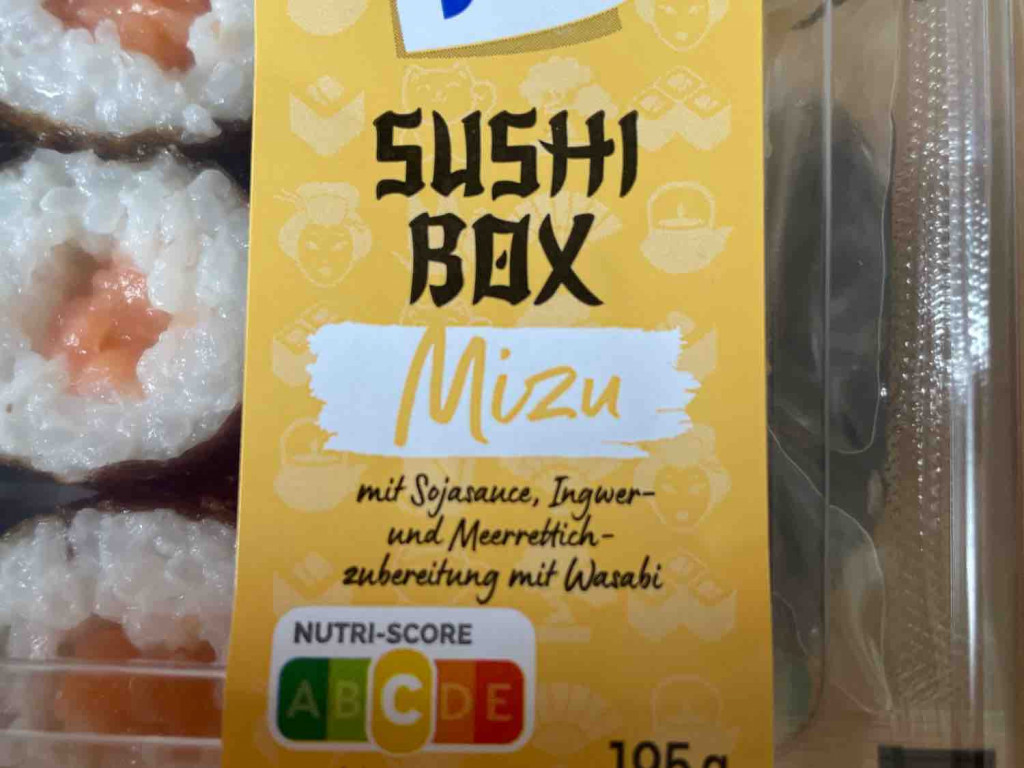 Ja Sushi Box Mizu Kalorien Neue Produkte Fddb