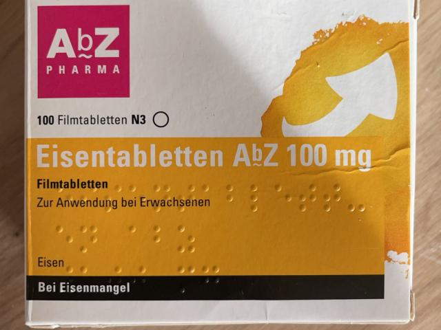 Eisentabletten 100 mg von ChrKli | Hochgeladen von: ChrKli