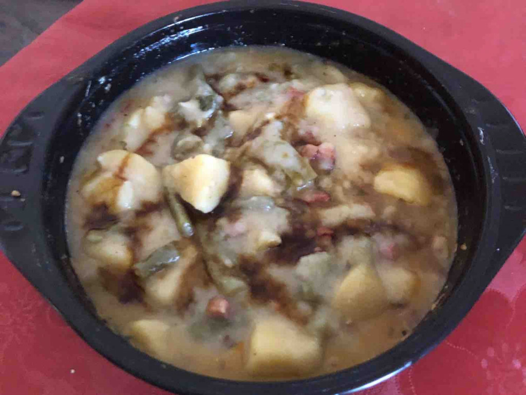 grüne Bohnensuppe mit Bockwurst, Kartoffel von Manu1606 | Hochgeladen von: Manu1606