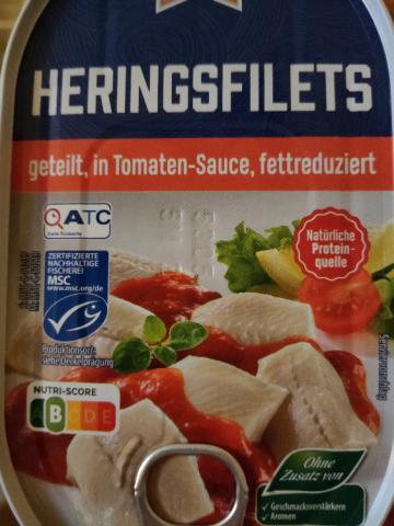 Heringsfilets geteilt, in Tomaten-Sauce, fettreduziert von ulfme | Hochgeladen von: ulfmenne695