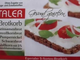Egertaler 5-Sorten-Brotkorb, Roggenvollkornbrot mit Sonnenbl | Hochgeladen von: dat Inge