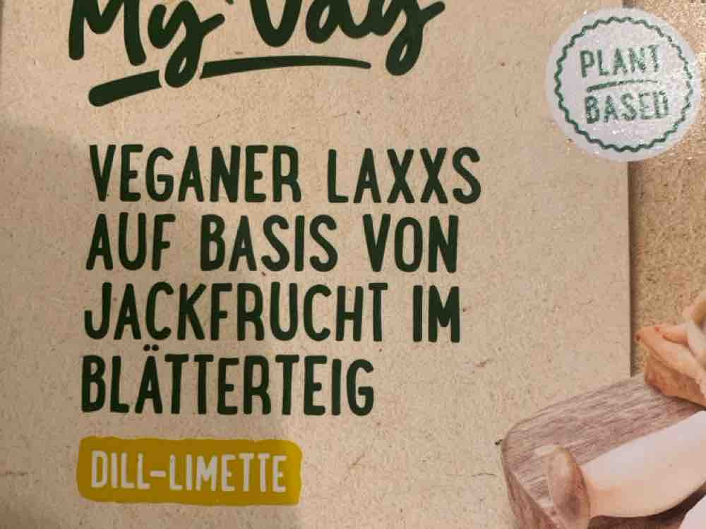 Veganer Laxxs auf Basis von Jackfrucht im Blätterteig, Dill-Lime | Hochgeladen von: bido78