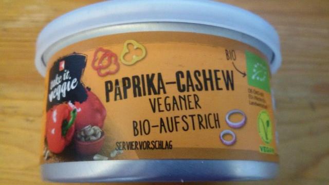 Veganer Bio-Aufstrich, Paprika-Cashew | Hochgeladen von: lgnt
