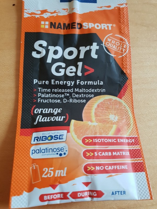 Sport Gel named sport, orange flavour von felix980 | Hochgeladen von: felix980