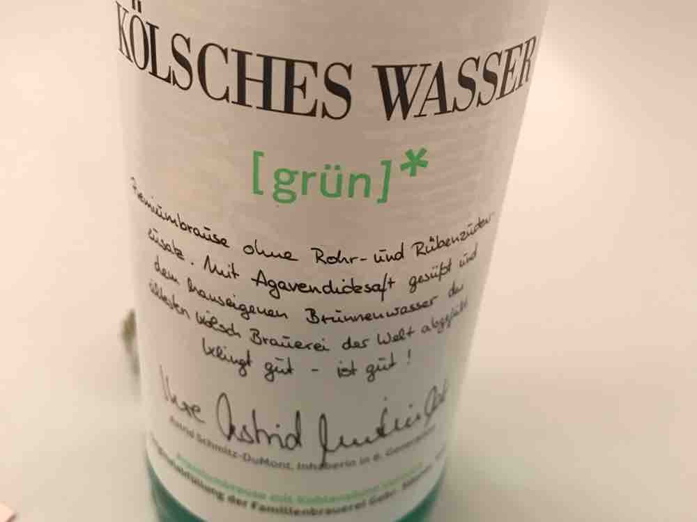 Kölsches Wasser, grün von choice82 | Hochgeladen von: choice82