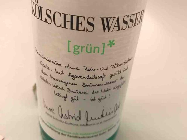 Kölsches Wasser, grün von choice82 | Hochgeladen von: choice82