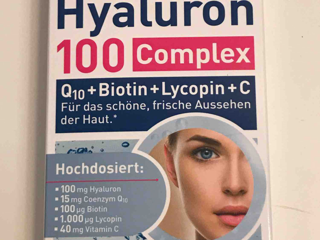 Hyaluron 100 Complex, Q10+Biotin+Lycopin+C von Nelenna | Hochgeladen von: Nelenna