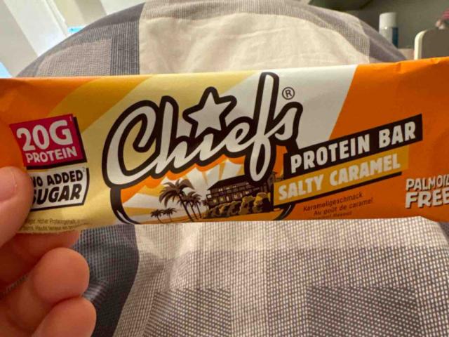 chiefs salty caramel protein bar by Francewck | Hochgeladen von: Francewck