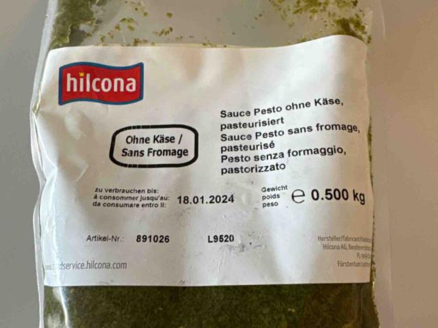 Pesto Sauce ohne Käse, pasteurisiert, ohne Käse von MW87 | Hochgeladen von: MW87