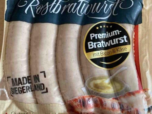 Premium Bratwurst mit Bacon und sschmelzkäse von FlinkeBine | Hochgeladen von: FlinkeBine