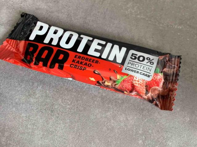 Protein Bar , Erdbeer-Kakao-Crisp von ofleissner | Hochgeladen von: ofleissner
