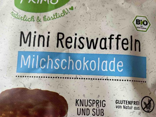 Mini Reiswaffeln, Milchschokolade von Kimki | Hochgeladen von: Kimki