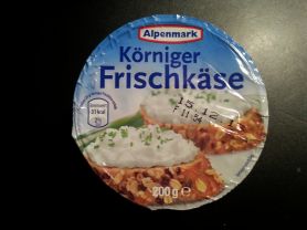 Kalorien Nahrwerte Von Alpenmark Korniger Frischkase