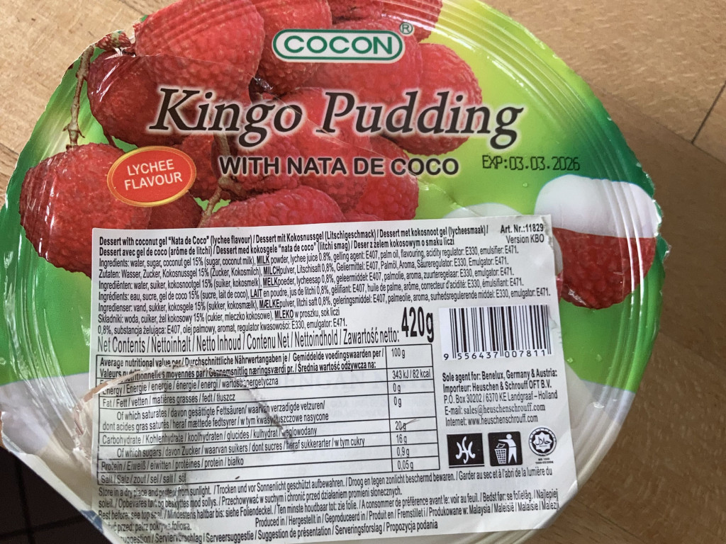 Kingo Pudding, Lychee flavour von theodorusaurus | Hochgeladen von: theodorusaurus Kingo Pudding, Lychee flavour von theodorusaurus | Hochgeladen von: theodorusaurus