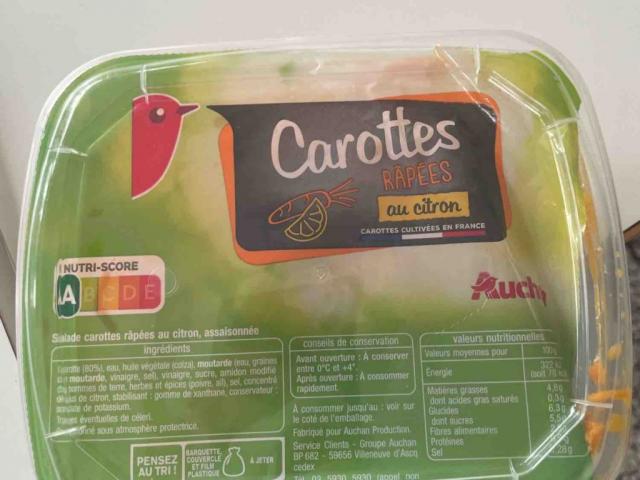 Carottes Rapees au citron by Jered | Uploaded by: Jered