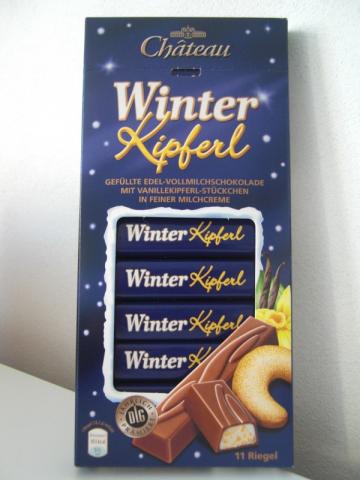 Edel-Vollmilchschokolade Winter Kipferl (Chateau - Aldi) | Hochgeladen von: sil1981