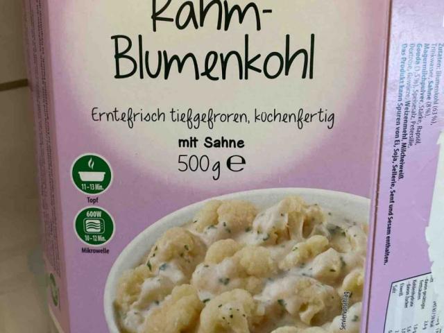 Rahm-Blumenkohl, TK mit Sahne von broccolibaum528 | Hochgeladen von: broccolibaum528