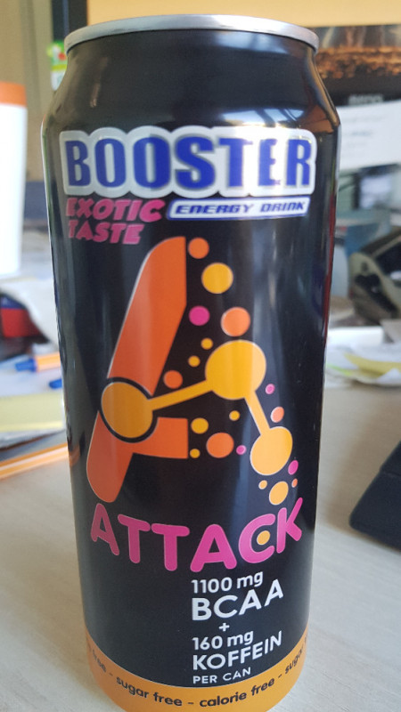 Booster Attack Exotic Taste, 1100mg BCAA + 160mg Koffein pro Dos | Hochgeladen von: superturbo13378