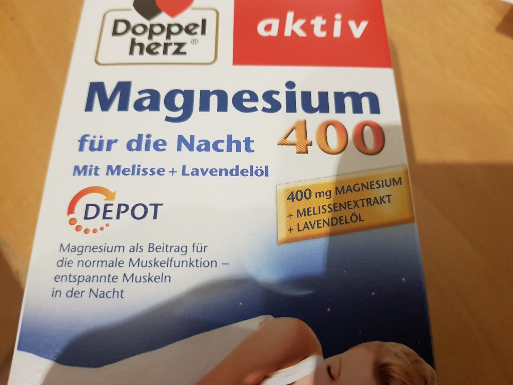 Magnesium für die Nacht, 400 mg, Mit Melisse und Lavendelöl von  | Hochgeladen von: martinscheffel495