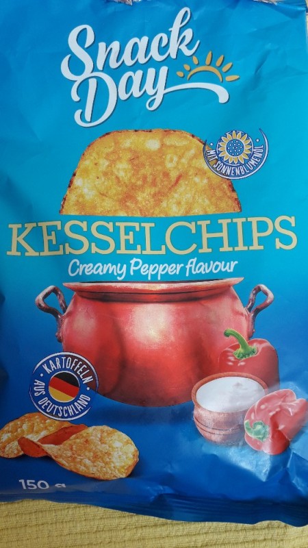 Kesselchips Creamy Pepper flaour, Snack Day von Mikro81 | Hochgeladen von: Mikro81