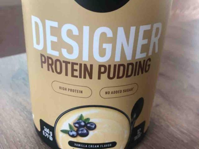 Designer Protein Pudding, mit Milch zubereitet von Carlottavn | Hochgeladen von: Carlottavn