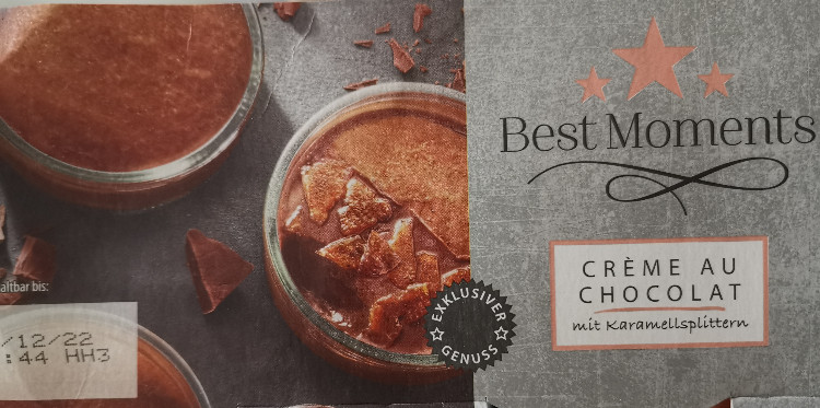 Creme au Chocolat, Mit Karamellsplittern von haney | Hochgeladen von: haney