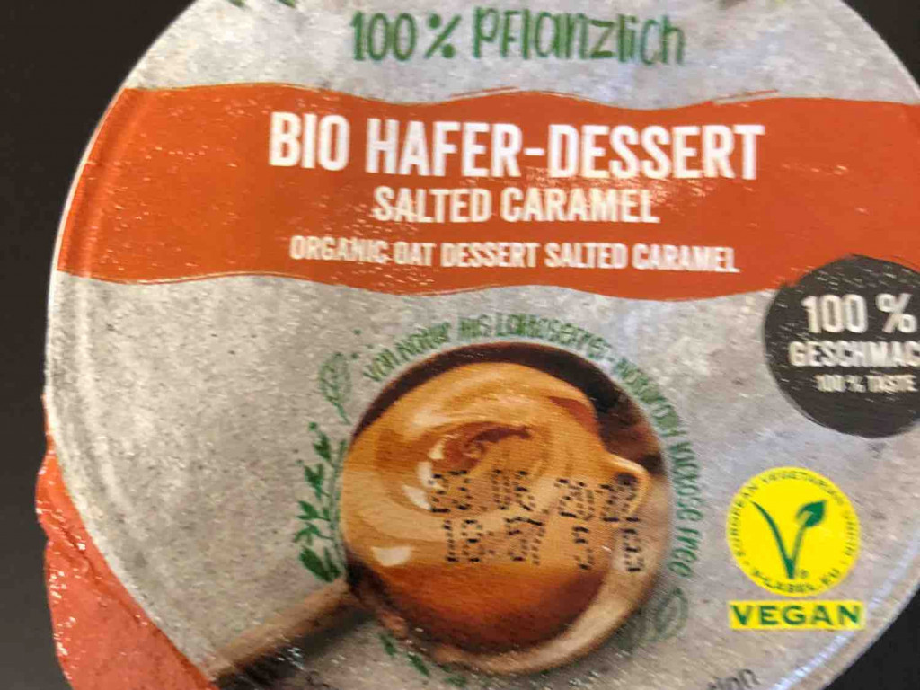 Bio Hafer-Dessert, Salted caramel von Vanilla Pia | Hochgeladen von: Vanilla Pia