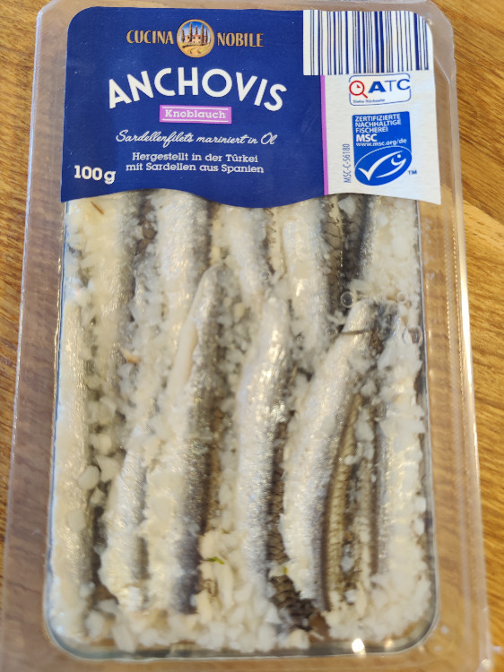 Anchovis, Sardellenfilets mariniert in Knoblauch von stielor | Hochgeladen von: stielor