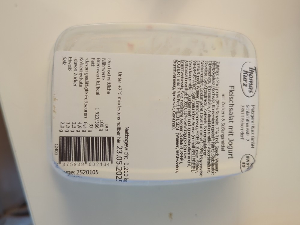Fleischsalat mit Joghurt von Hehoho | Hochgeladen von: Hehoho Fleischsalat mit Joghurt von Hehoho | Hochgeladen von: Hehoho