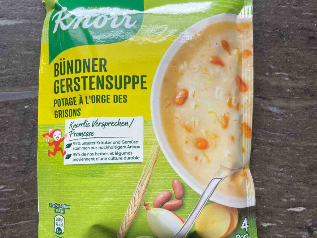 Bündner Gerstensuppe  Knorr von snake55 | Hochgeladen von: snake55