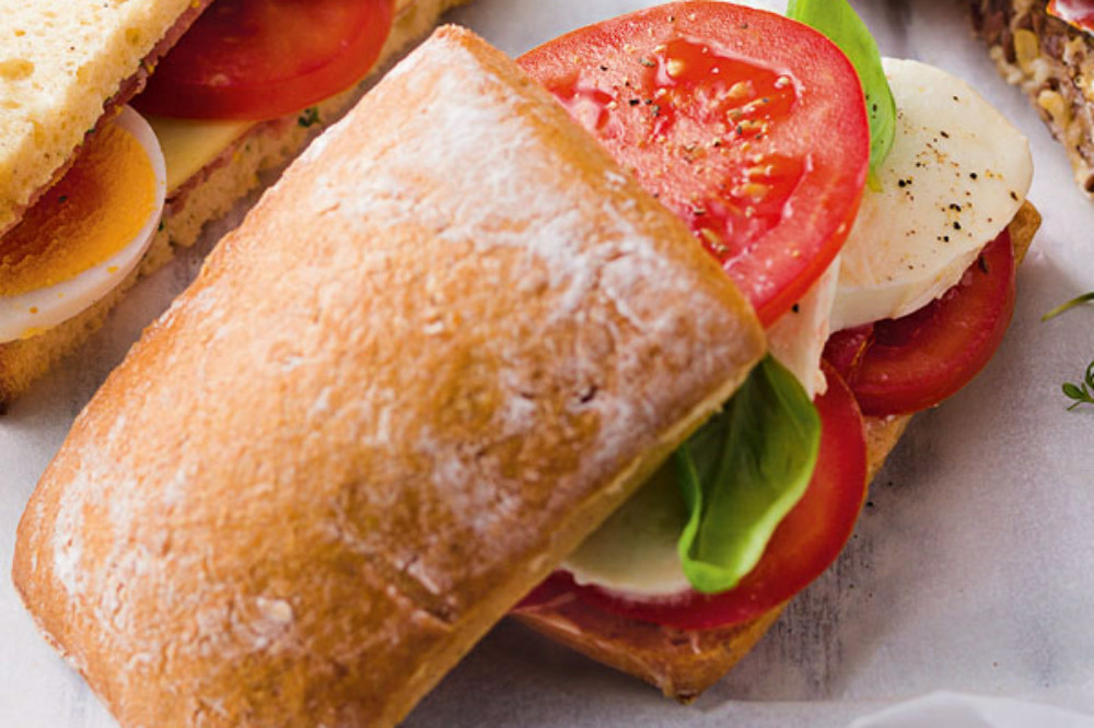 Tomaten/Mozzarella-Sandwich von TF65 | Hochgeladen von: TF65