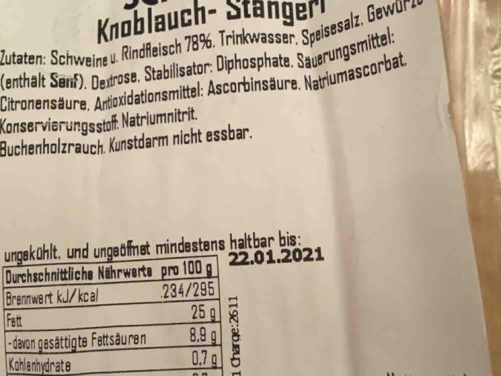 Knoblauch-Stangerl, Wurst von ulrichklinger464 | Hochgeladen von: ulrichklinger464