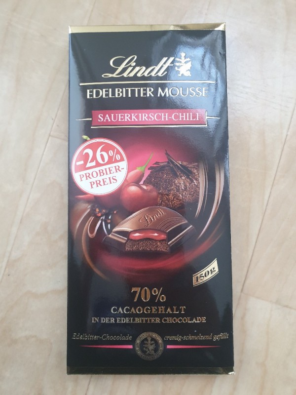 Lindt Edelbitter Sauerkirsch Chilli von schokolade2135 | Hochgeladen von: schokolade2135
