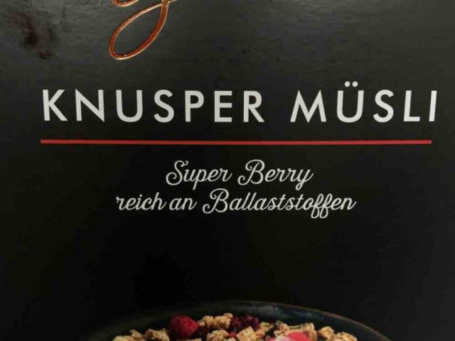 Knuspre  Müsli Super  Berry von Efthymios | Hochgeladen von: Efthymios