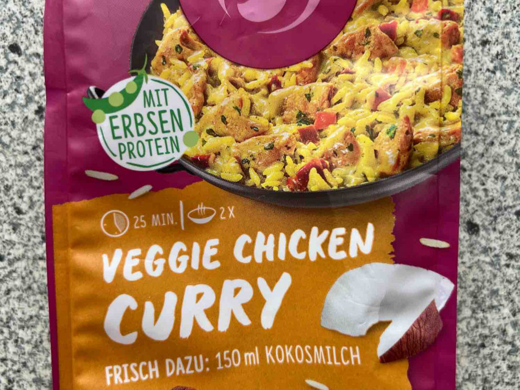 Veggie Chicken Curry (zubereitet), mit Erbsenprotein von VockyWa | Hochgeladen von: VockyWalli