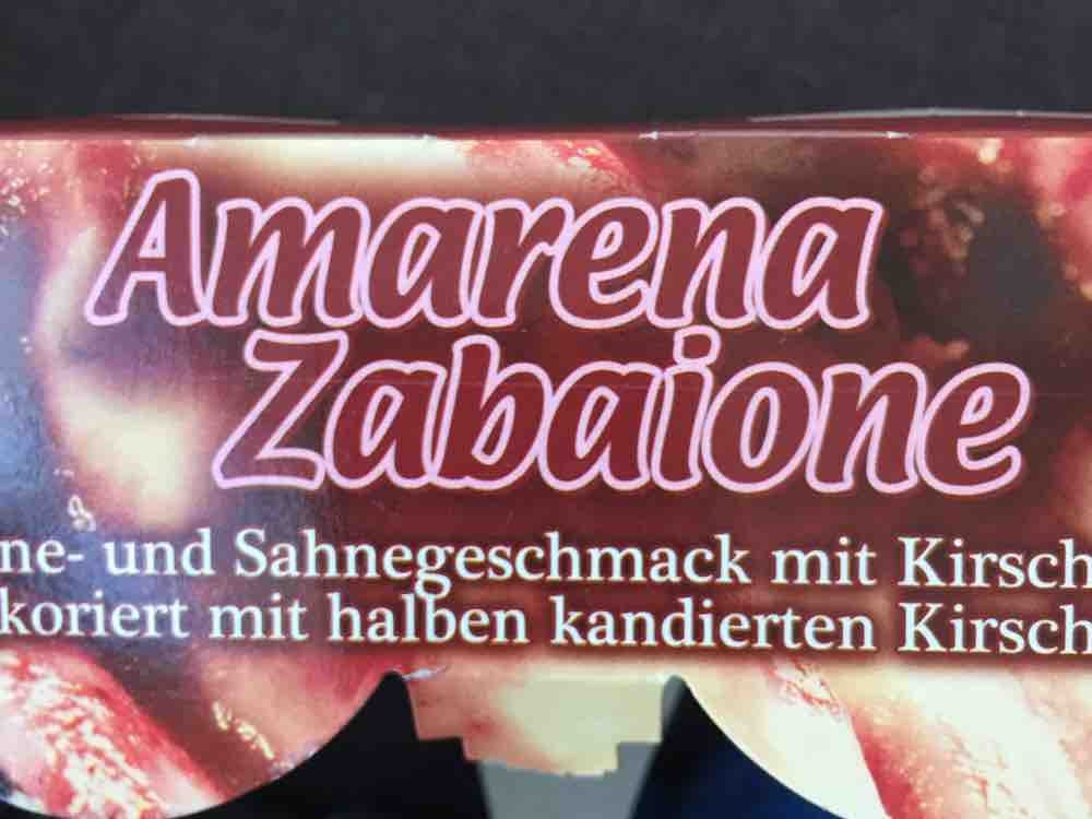 Eis Amarena Zabaione , Zabaione- und Sahnegeschmack mit Kirschsa | Hochgeladen von: BossiHossi