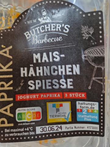 Mais-Hähnchen Spiesse Paprika von chrissil01 | Hochgeladen von: chrissil01