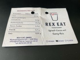 Rex Eat: Spinat-Linsen mit Curry-Reis | Hochgeladen von: chriger